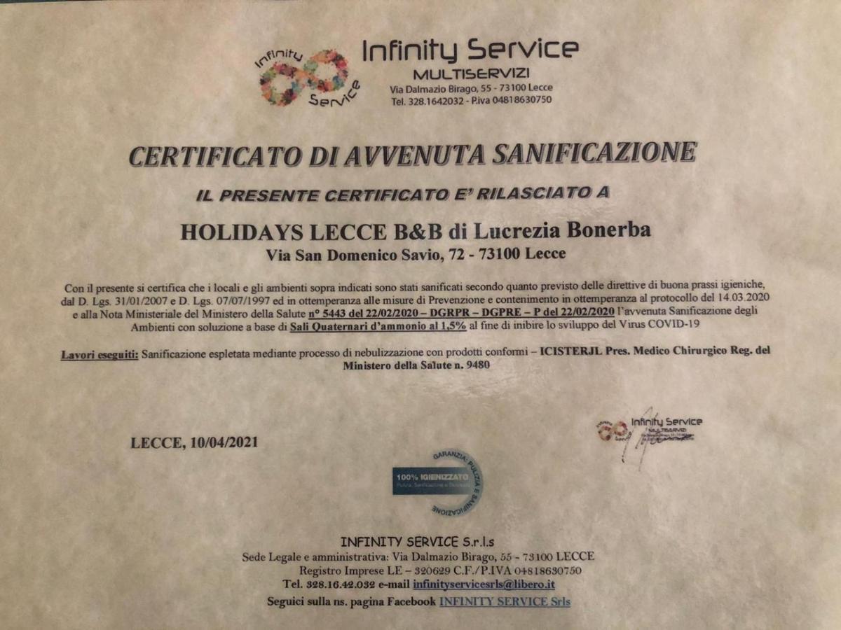 Holidays Lecce Luaran gambar